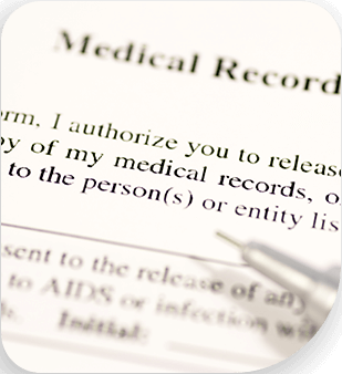 Medical record release form